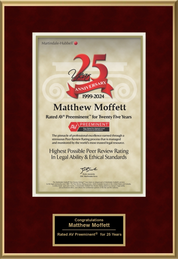Martindale-Hubbell award